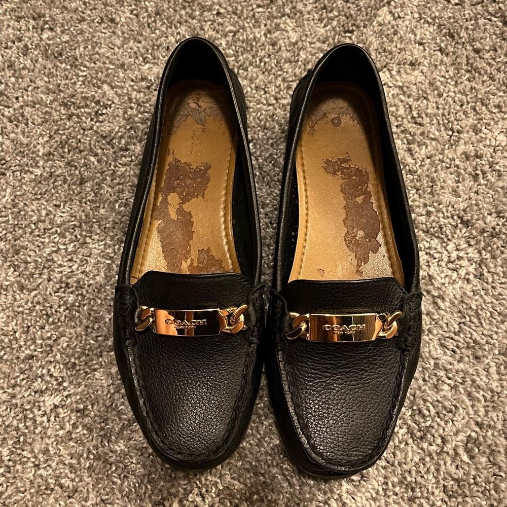 Black Coach Loafers